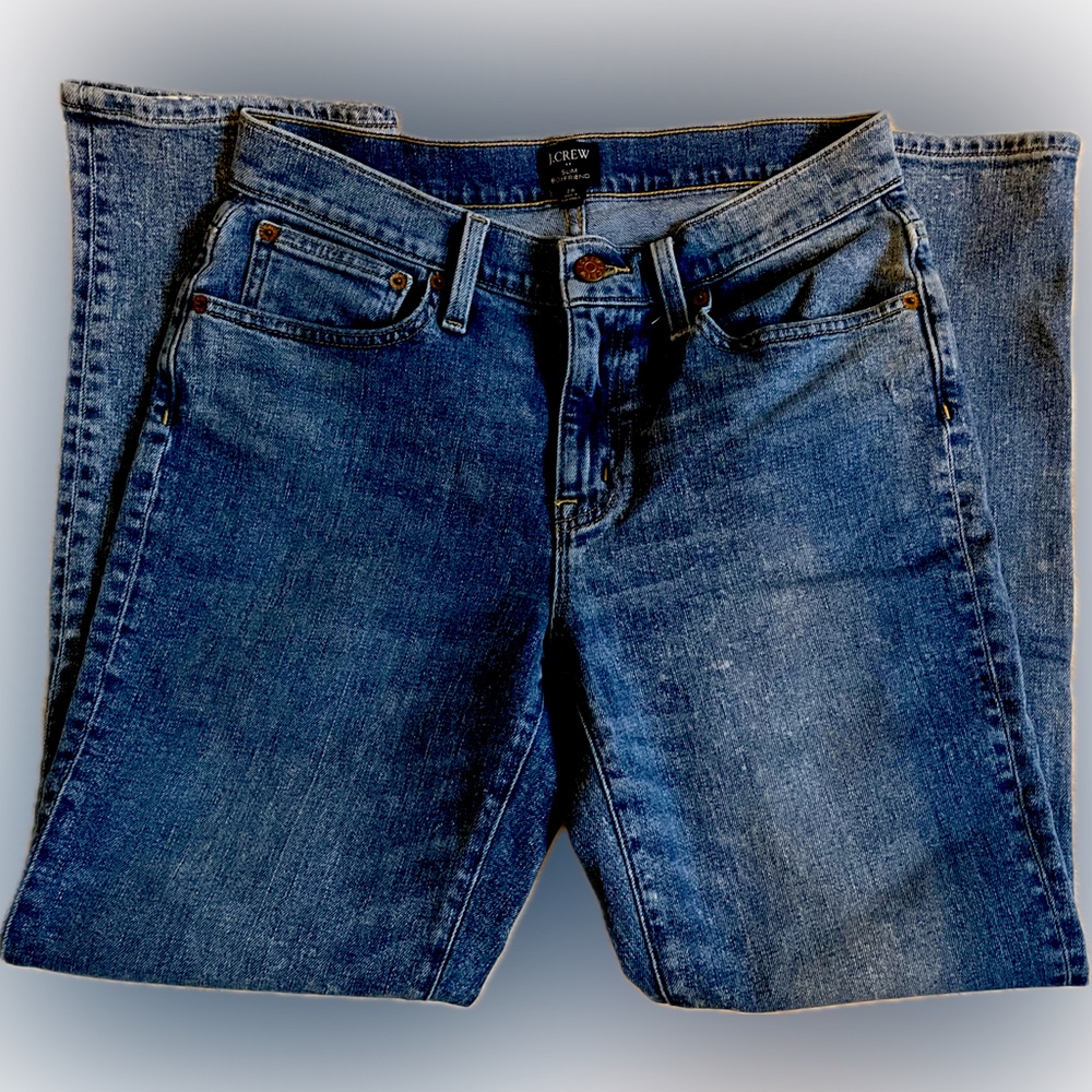 I.Crew Denim Slim Boyfriend Size 26